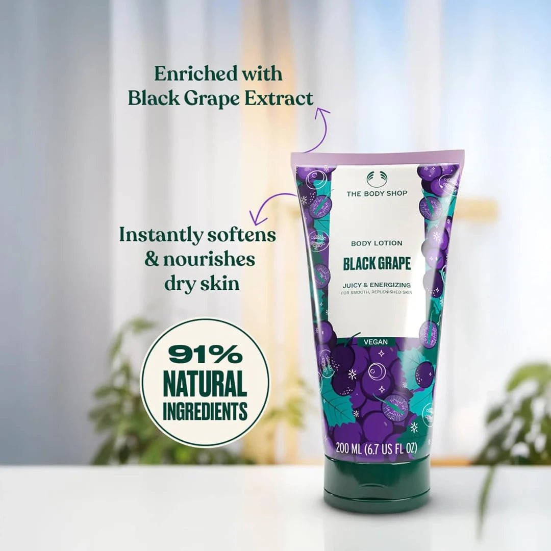  - The Body Shop Black Grape Body Lotion 200ml - Looknstyle