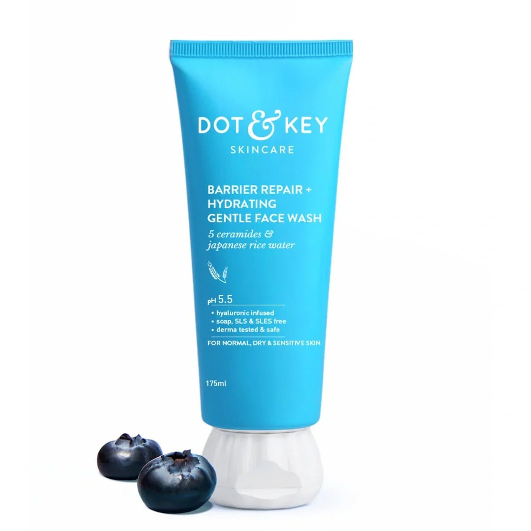 dkbrrbnlfw - DOT & KEY Barrier Repair + Hydrating Gentle Face Wash With Probiotic | Ceremide Face Wash | 175ML - Looknstyle