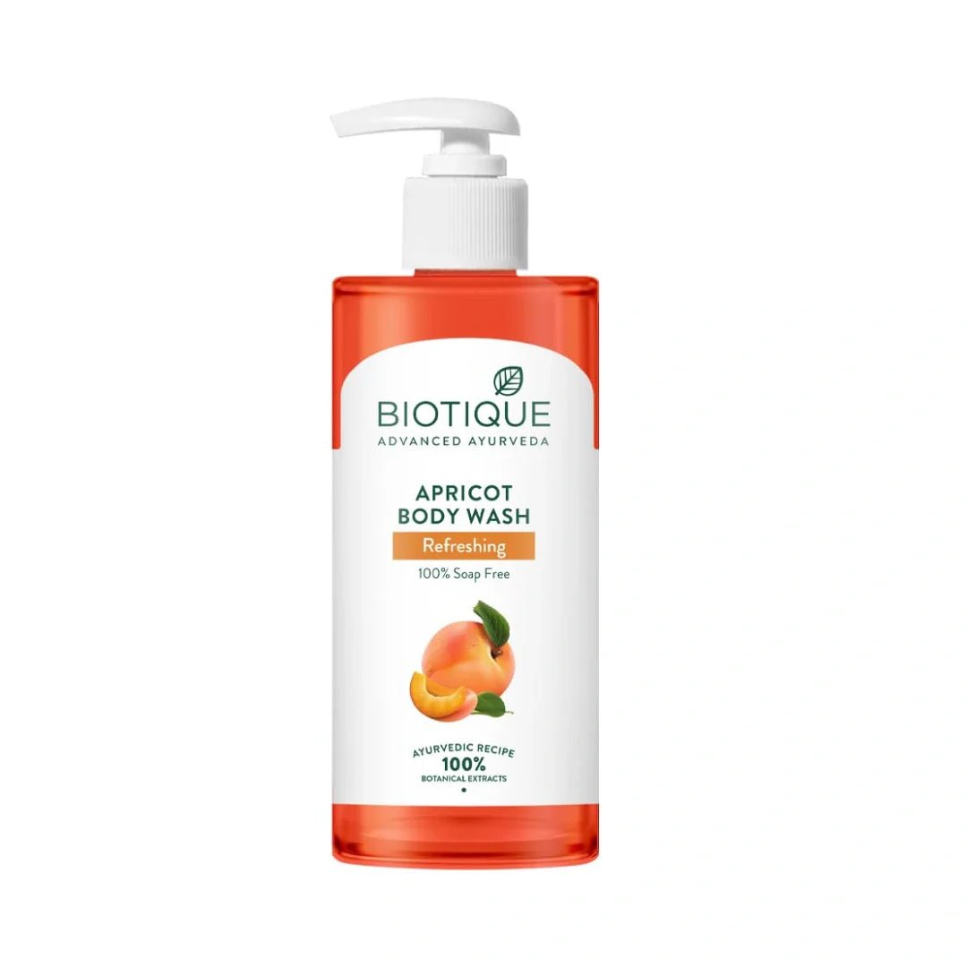 btqaprtbdwh - Biotique Apricot Refreshing Body Wash 300ml - Looknstyle