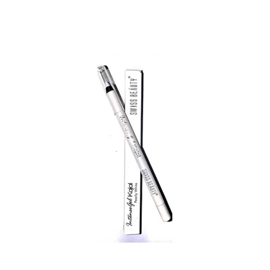 sbeks - Swiss Beauty Pencil Kajal, Matte Finish (White, 1.2g) - Looknstyle