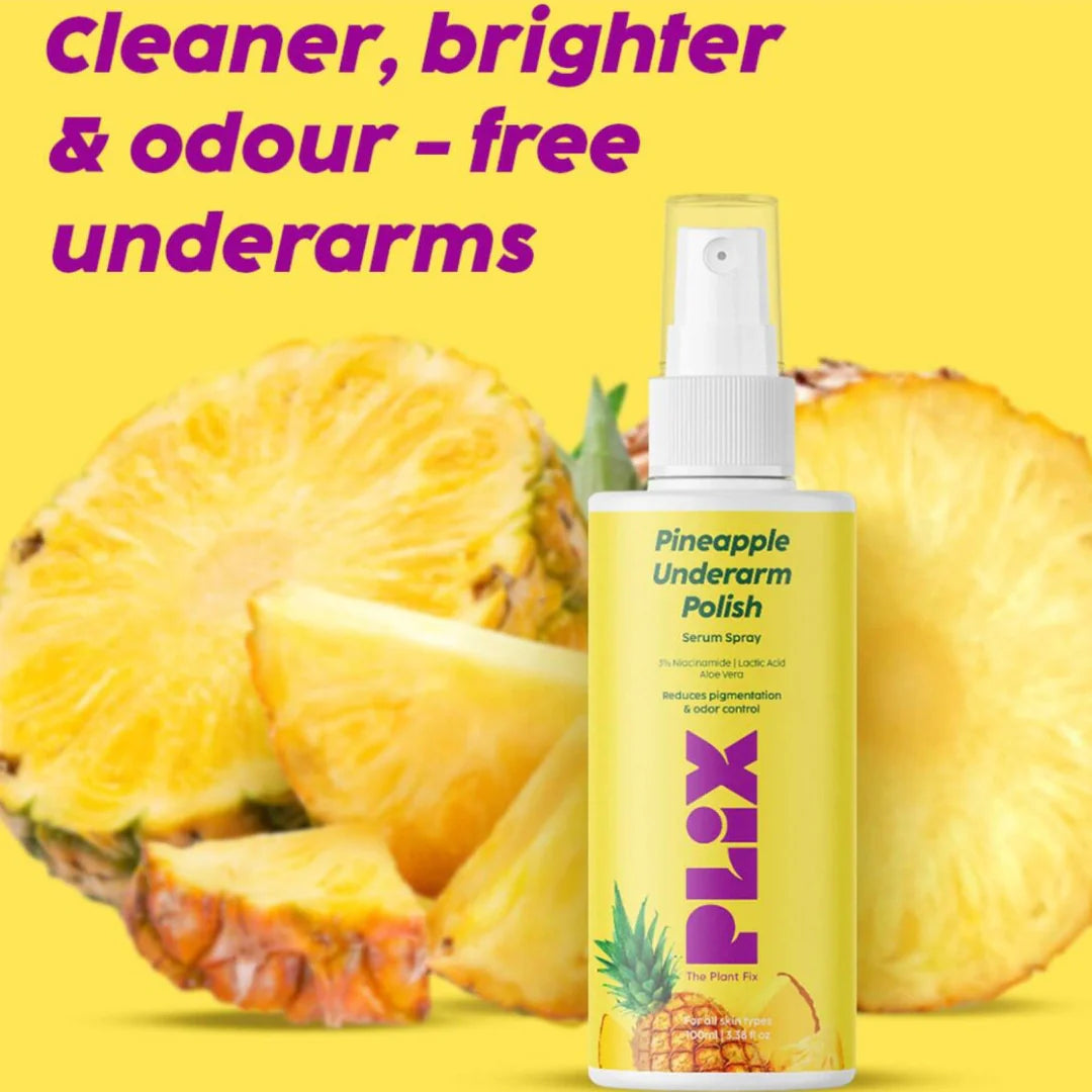 PLIX - THE PLANT FIX Pineapple Underarms Polish Serum Spray (100ml)