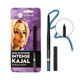 SUGAR Cosmetics Kohl Of Honour Intense Matte Kajal | Waterproof & Smudgeproof | Lasts upto 10hrs | 0.25gm - 06 Blue Moon