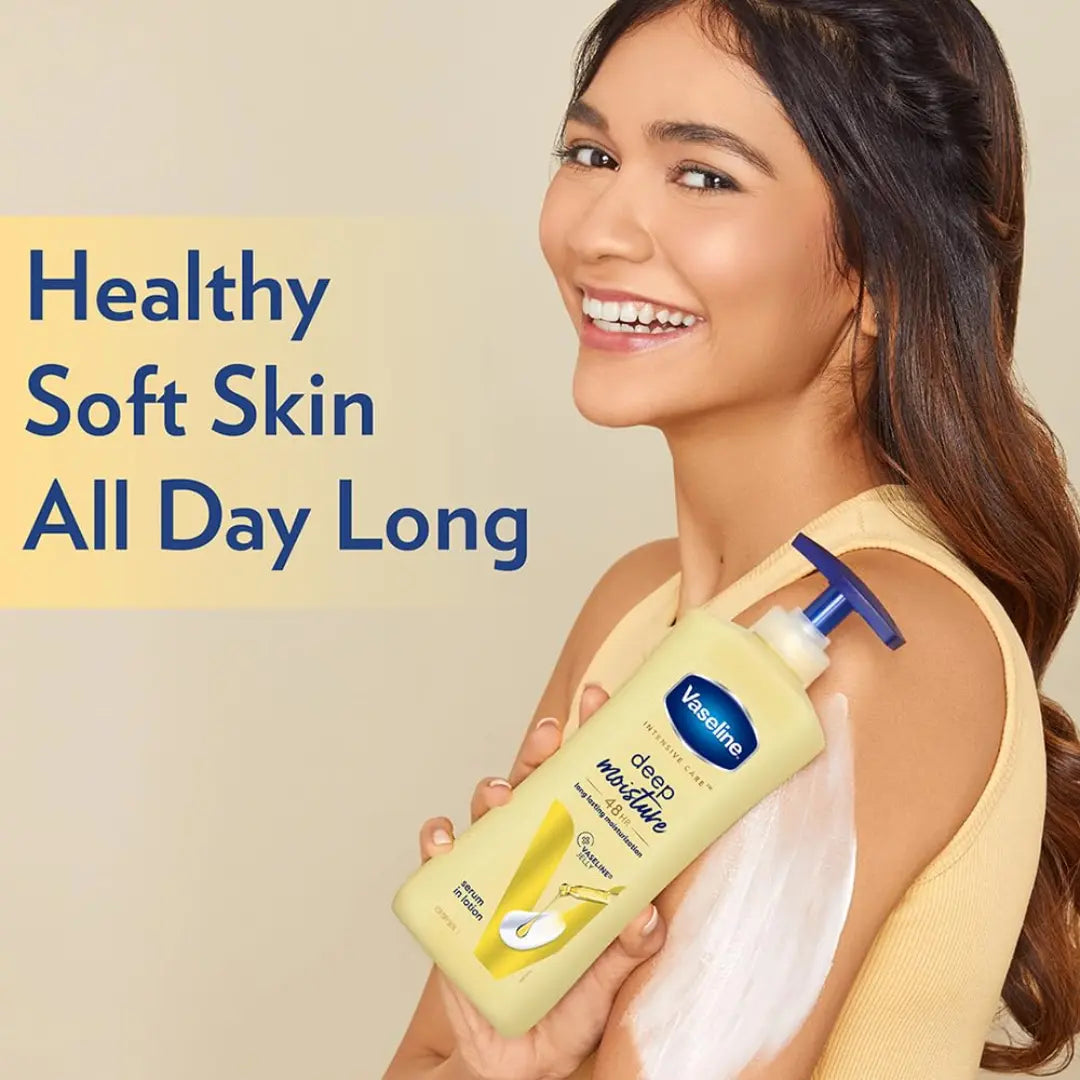 Vaseline Intensive Care, Deep Moisture Nourishing Body Lotion (600ml)