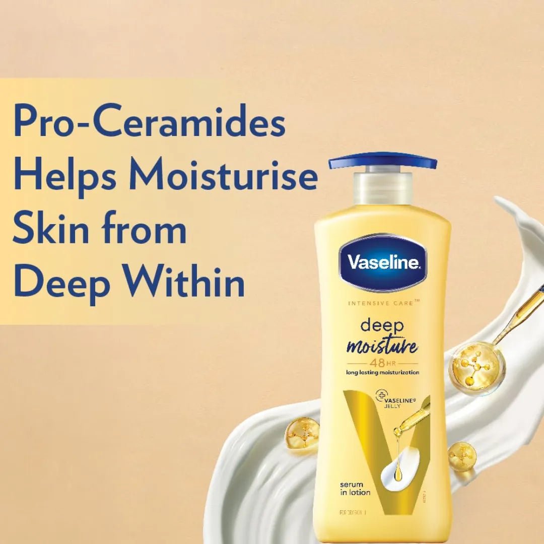 vsbodlot - Vaseline Intensive Care, Deep Moisture Nourishing Body Lotion (400ml) - Looknstyle