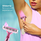Gillette Simply Venus 3 Hair Removal Razors for Women (Pack of 2)