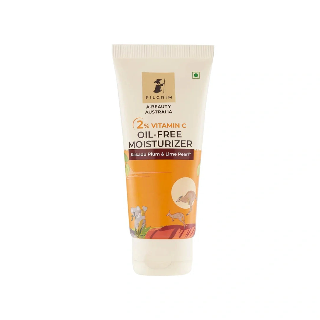 Pilgrim Australian 2% Vitamin C Oil free Moisturizer for oily & acne prone skin (50g)