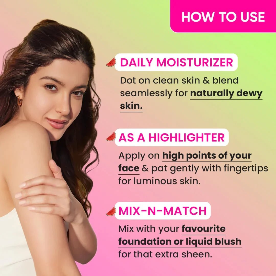 dkwatstcrm - DOT & KEY Watermelon Fresh In - The - Spotlight Strobe Cream (30ml) - Looknstyle