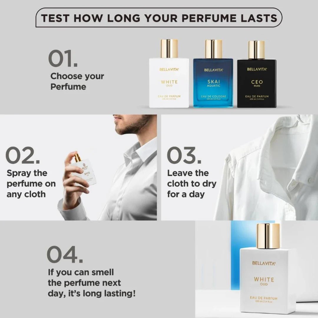 blwhtuudp - Bella Vita White - Oud Eau De Perfume For Men & Women (100ml) - Looknstyle