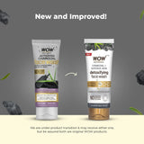 WOW Skin Science Wow Activated Charcoal Infused With Activated Charcoal Face Wash - 100ml (Pack of 2)
