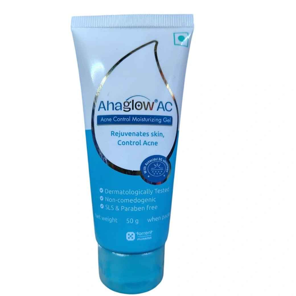 ahglmogl-Ahaglow Acne Control Moisturizing Gel (50gm)-Looknstyle
