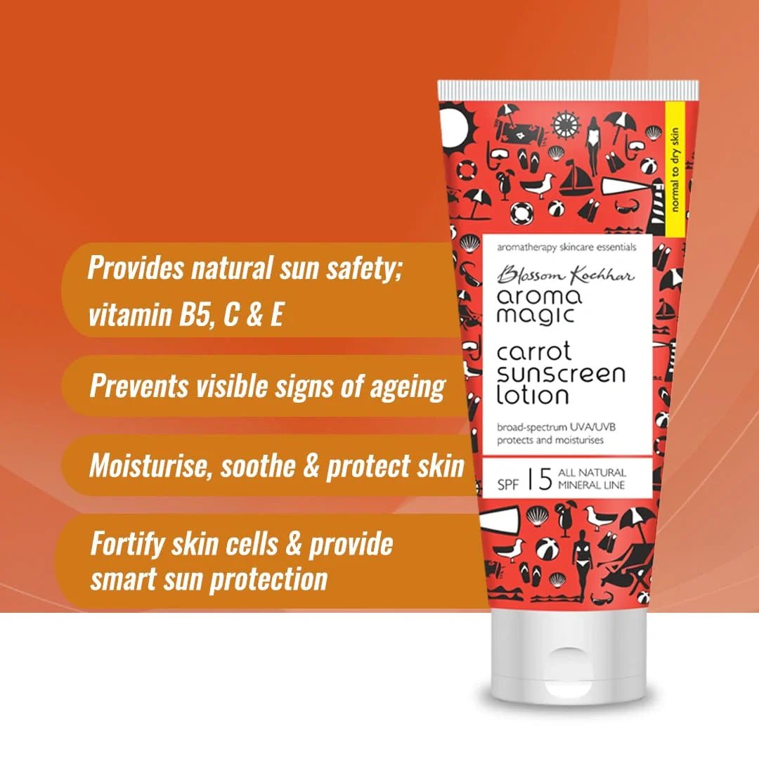 aro59 - Aroma Magic Carrot Sun Screen Lotion, 100ml - Looknstyle