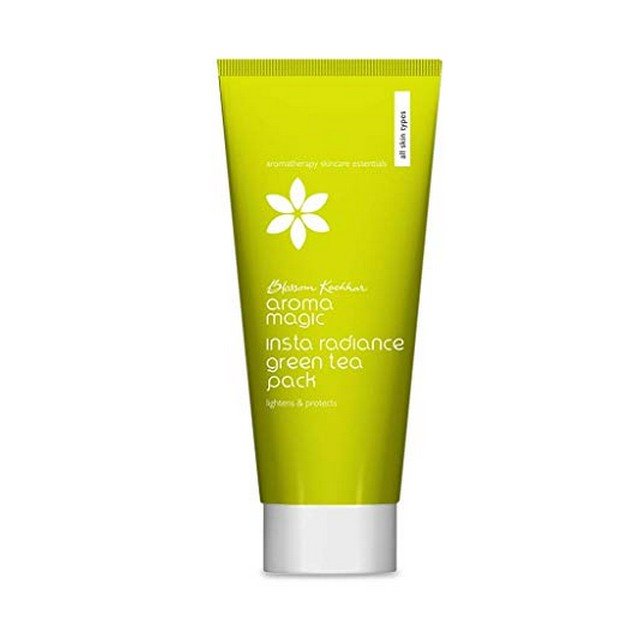 aro102 - Aroma Magic Insta Radiance Green Tea Pack, 100g - Looknstyle