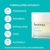 avotglmois - Aveeno Calm + Restore Oat Gel Facial Moisturizer for Sensitive Skin (50ml) - Looknstyle