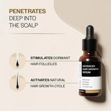 Bare Anatomy Advanced Hair Growth Serum | 3% Redensyl + 4% Anagain + 3% Baicapil + 1% Capilia Longa, Rosemary, Biotin & Rice Extract | Thick Density | Hair Fall Control Serum For Women & Men | 20Ml - Deals999