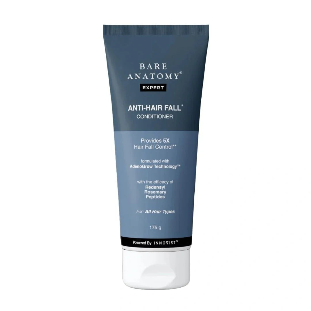 Bare Anatomy Anti - Hair Fall Conditioner for Hair Fall with Redensyl, Rosemary & Peptides (175ml) - Deals999