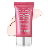 Swiss Beauty Matte Shiny Pearl Water Drop Blemish Long Lasting Balm BB Lightweight, Liquid Foundation, Face Makeup,