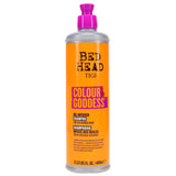 tigi1 - Bed Head TIGI Colour Goddess Oil Infused Shampoo For Coloured Hair, Colour Protection Shampoo Infused With Coconut and Almond Oil For Soft And Nourished Hair, Repairs and Hydrates Damaged Hair, 400ml - Looknstyle