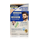 bgnb104 - Bigen Men's Beard Color Natural Brown (B104) 20gm+20gm=40gm - Looknstyle