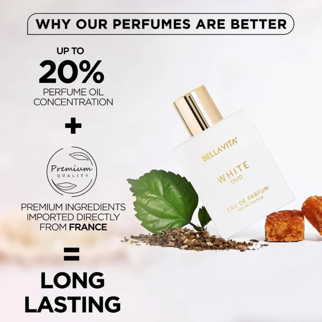 blwhtuudp - Bella Vita White - Oud Eau De Perfume For Men & Women (100ml) - Looknstyle