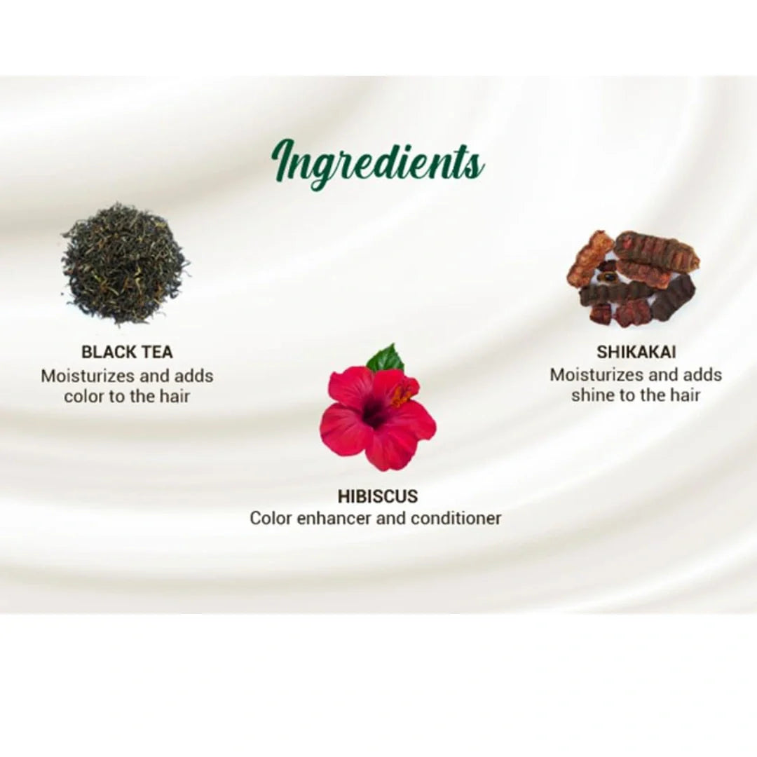 Biotique Herbcolor Hair Color 3N - Darkest Brown (50gm+110ml)