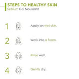 biode4 - Bioderma Sebium Gel Moussant Purifying Cleansing Foaming Gel Combination To Oily Skin, 200ml - Looknstyle
