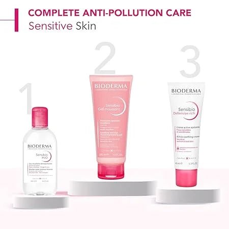 biode5 - Bioderma Sensibio Defensive Rich Active Anti - Pollution Cream - Hydration/Moisturisation 12h Nutrition, 40ml - Looknstyle