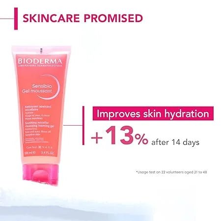 biode2 - Bioderma Sensibio Gentle Soothing Micellar Cleansing Foaming Gel For Sensitive Skin(100ml) - Looknstyle