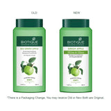 biot6 - Biotique Green Apple Shine & Gloss Shampoo & Conditioner| Promotes Healthy, Shiny and Glossy Hair | Nourishes Scalp | Makes Hair Soft & Smooth |100% Botanical Extracts| All Skin Types | 340ml - Looknstyle
