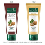 bio15 - Biotique Walnut Exfoliating & Polishing Face Scrub For Normal to Dry Skin, 100gm Visit the Biotique Store - Looknstyle