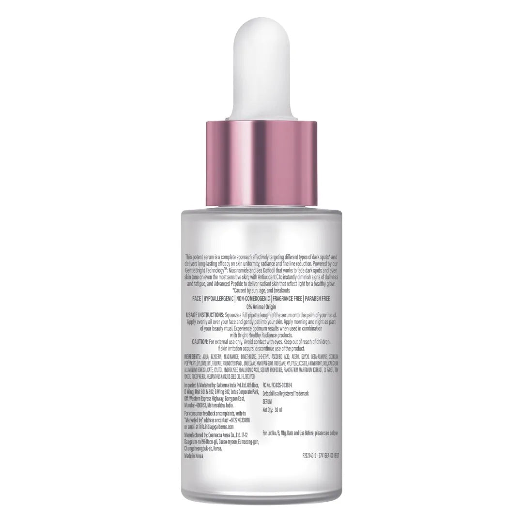 cetBHRser - CETAPHIL Bright Healthy Radiance Brightening |Glow Serum | 30ml | GentleBright Technology™ with Antioxidant C and Advanced Peptide | Removes Dark Spots & Dullness - Looknstyle