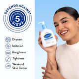 ceta2 - Cetaphil Face Wash by Cetaphil, Gentle Skin Cleanser for Dry to Normal, Sensitive Skin - 250 ml| Hydrating Face Wash with Niacinamide,Vitamin B5| Dermatologist Recommended| Paraben, Sulphate Free - Looknstyle