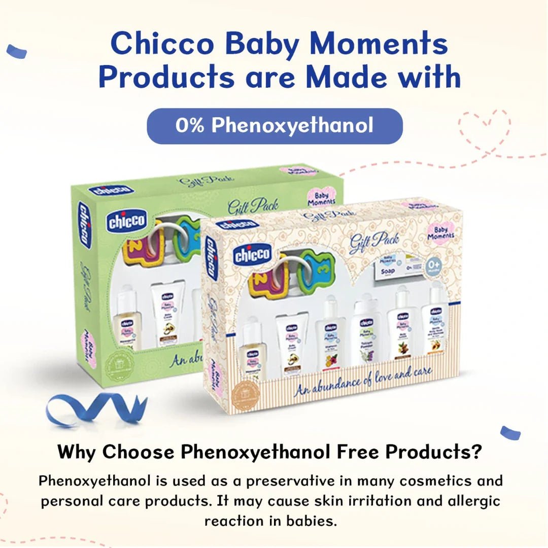 chcgftstbrigh - Chicco Baby Moments Delight Gift Pack Beige, Ideal Baby Gift Sets for Baby 0% Phenoxyethanol, 0m+ (8 Items) - Looknstyle