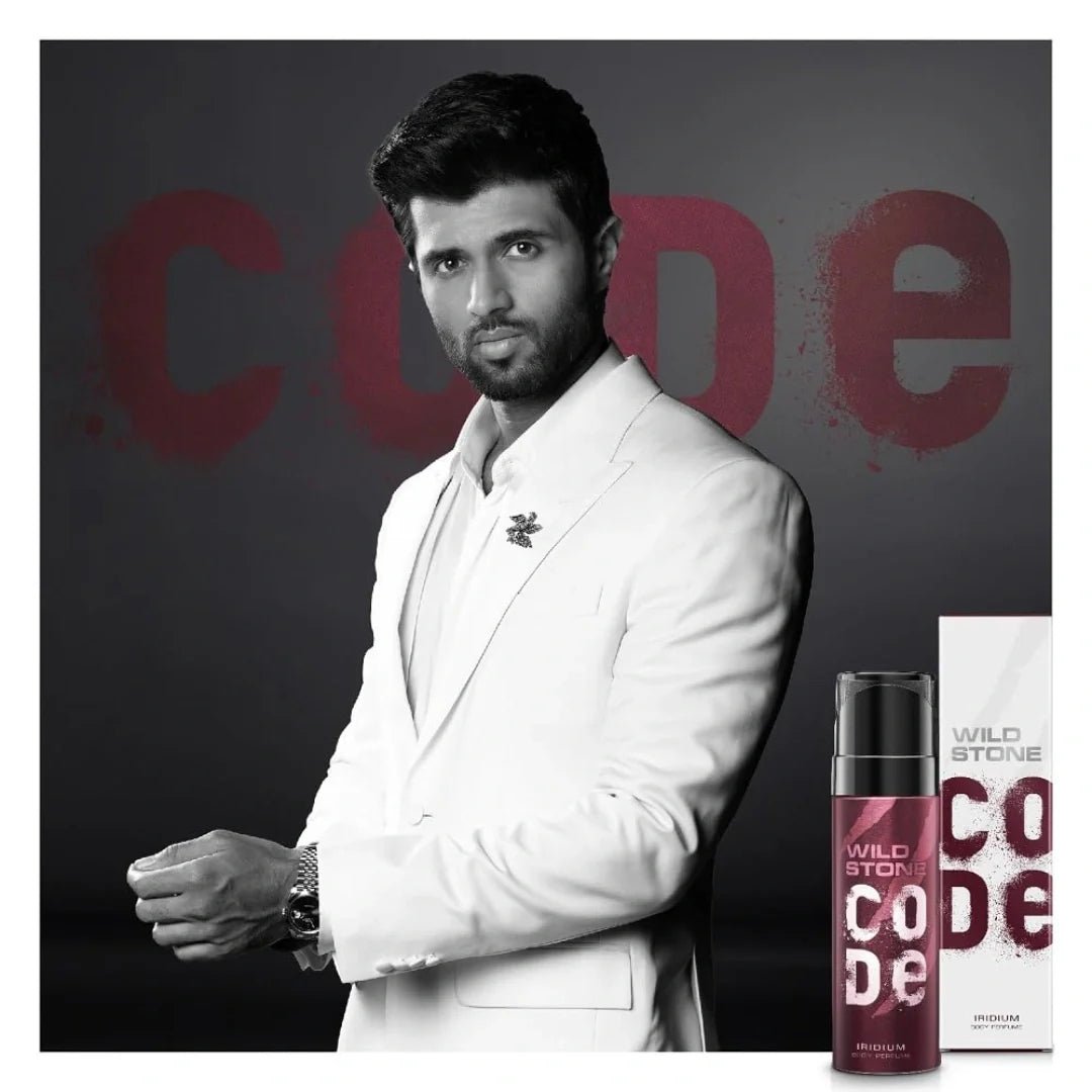 wdcdgldstlirdm - Wild Stone code steel, iridium and gold body perfumes for men (120ml) - Looknstyle