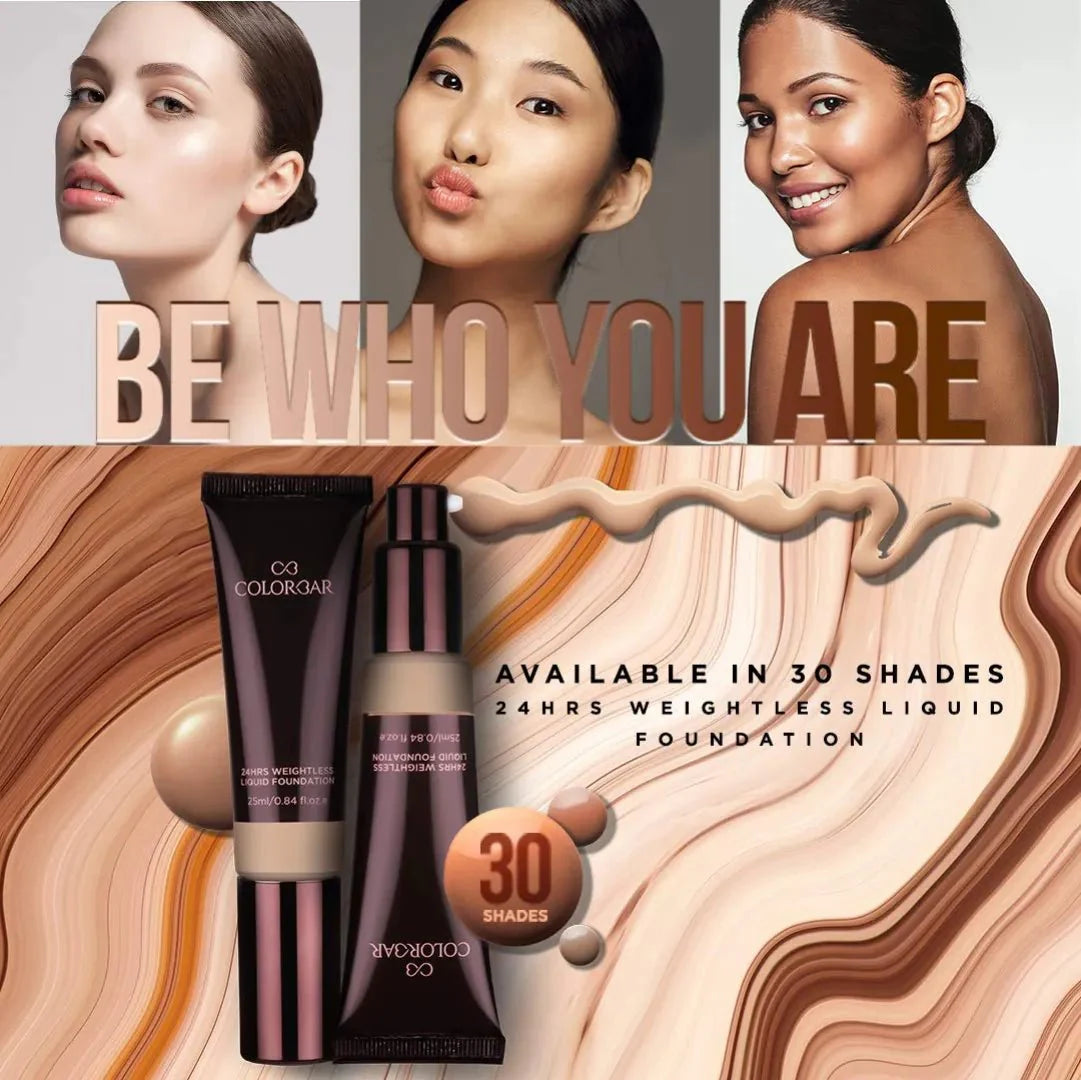 Colorbar Satin 24Hrs Weightless Liquid Foundation - FW 1.1, (25ml) - Deals999