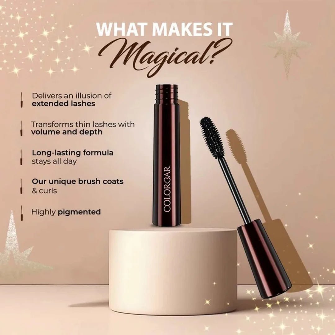 CBVOLUMIZINGMASCARA - Colorbar Ultimate Illusion Volumizing Mascara - Black - 01, 9 ml - Looknstyle