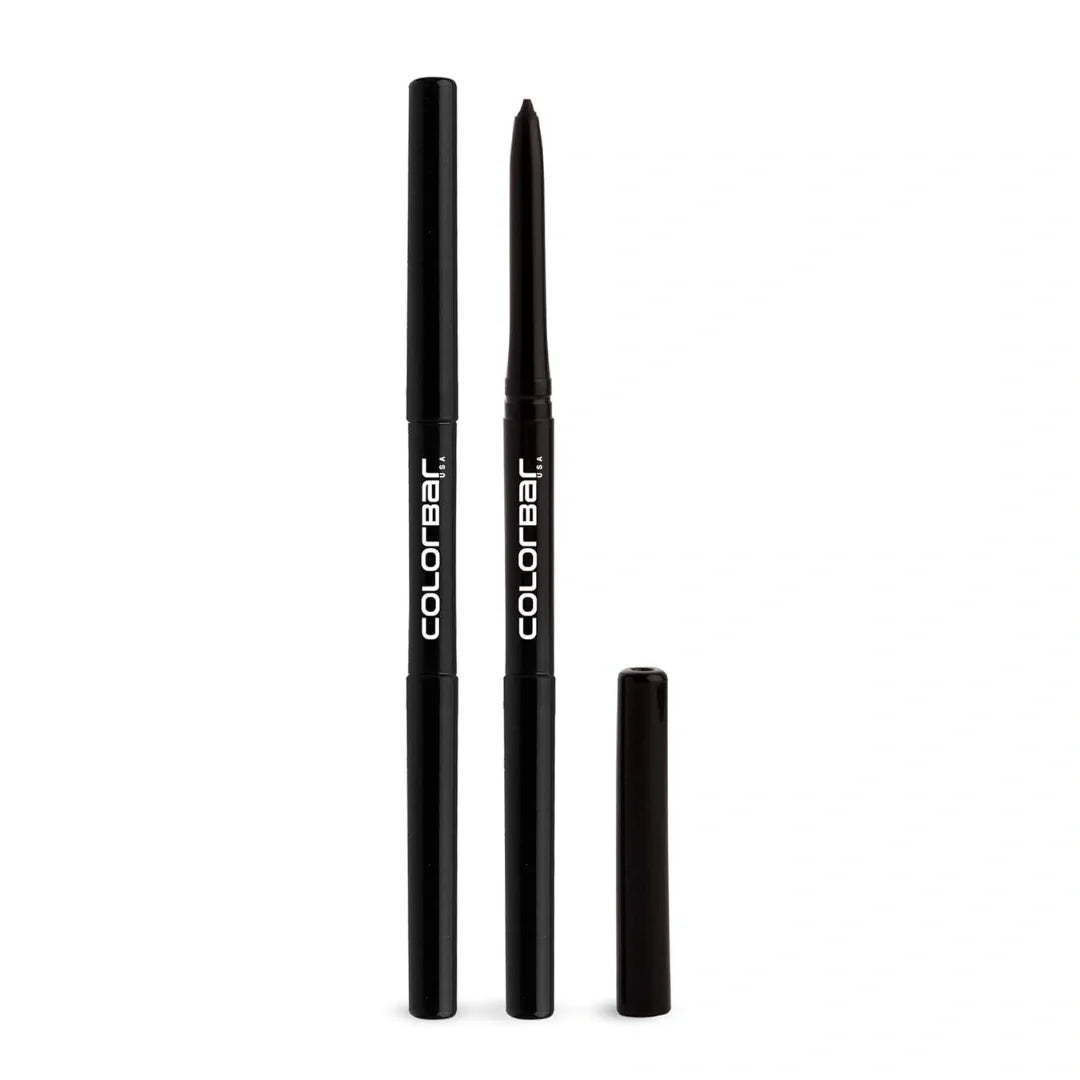 Colorbar Cosmetics MesmerEyes Kajal Duo, Black, 0.70 g (Pack of 2) | Lasts upto 10 hours | Nourishing | Waterproof