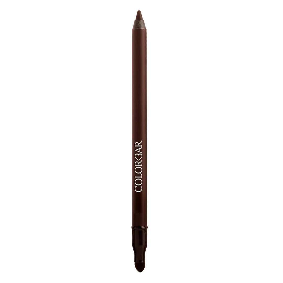 crlber006 - Colorbar Just Smoky Pencil Kajal Just Brown, Matte Finish, 1.2G | Waterproof And Non - Transfer | Lasts Upto 12 Hours | Paraben Free - Looknstyle