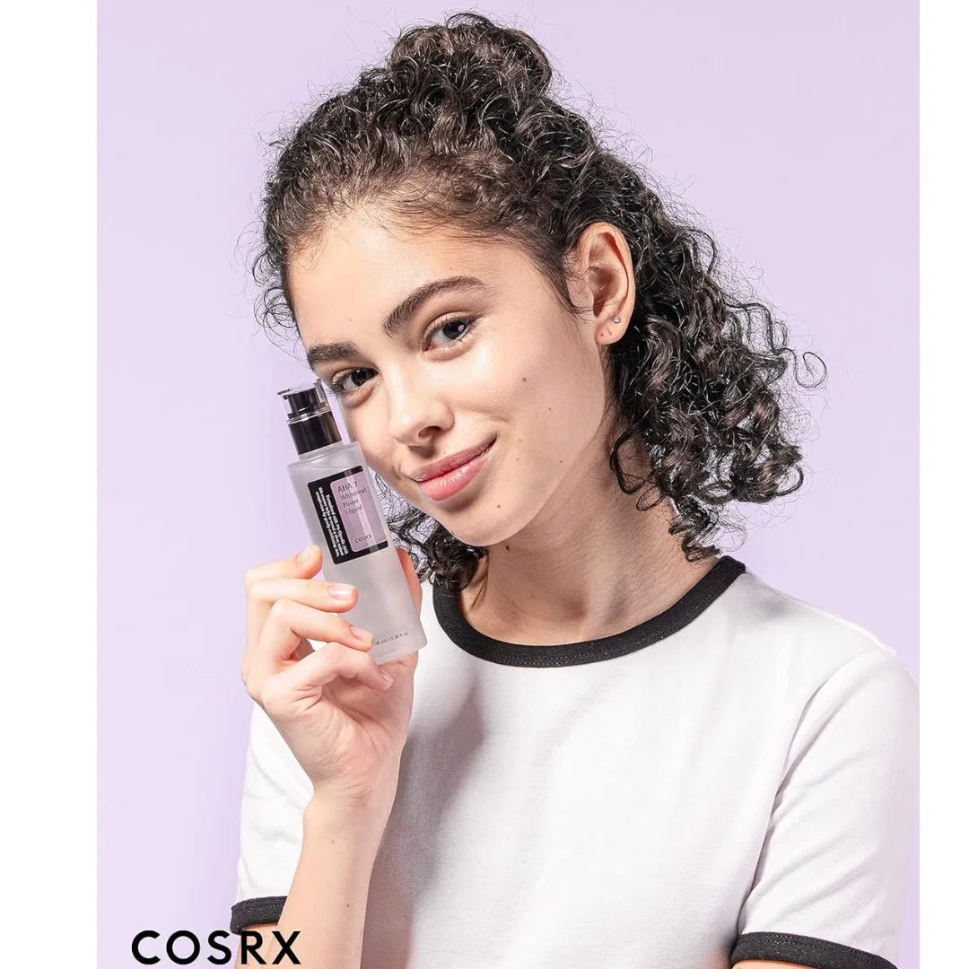 cosrxwhiteheadpowderliquid - COSRX AHA 7 Whitehead Power Liquid, 3.38 fl.oz / 100ml, Whitehead Remover, Glycolic Acid 7%, AHA Exfoliant, Pore Minimizer, Korean Skin Care, Animal Testing Free, Paraben Free - Looknstyle