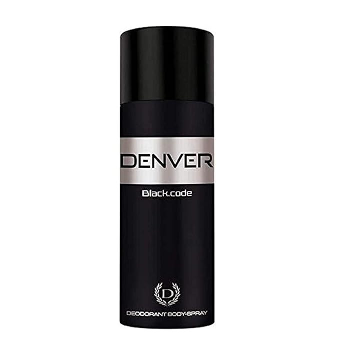 dnvr15 - Denver Black Code Deodorant, 150ml - Looknstyle