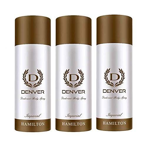 dnvr22 - Denver Body Spray Imperial 165ml (Pack of 3) - Looknstyle