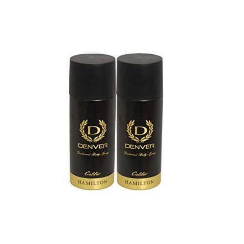 dnvr23 - Denver Caliver Deodorant For Men - 165ml (Pack of 2) - Looknstyle