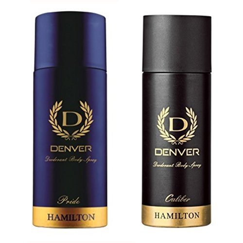 dnvr57 - Denver Deodorant Combo Pack 2 For Men (165ml) (Pride And Caliber) - Looknstyle