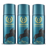 den12 - DENVER Phyton Sporting Club Deodorant - 165ML | Long Lasting Deo for Men & Boys pack of 3 - Looknstyle
