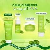 Dot & Key CICA Face Wash for Acne Prone Skin, 2% Salicylic Acid with Green Tea | For Oily & Sensitive Skin | Sulphate Free for Men & Women | Oil Control Face Wash with Zinc | 100ml - Deals999