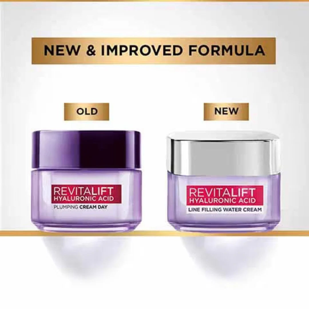 L'Oreal Paris Hyaluronic Acid Line Filling Water Cream 