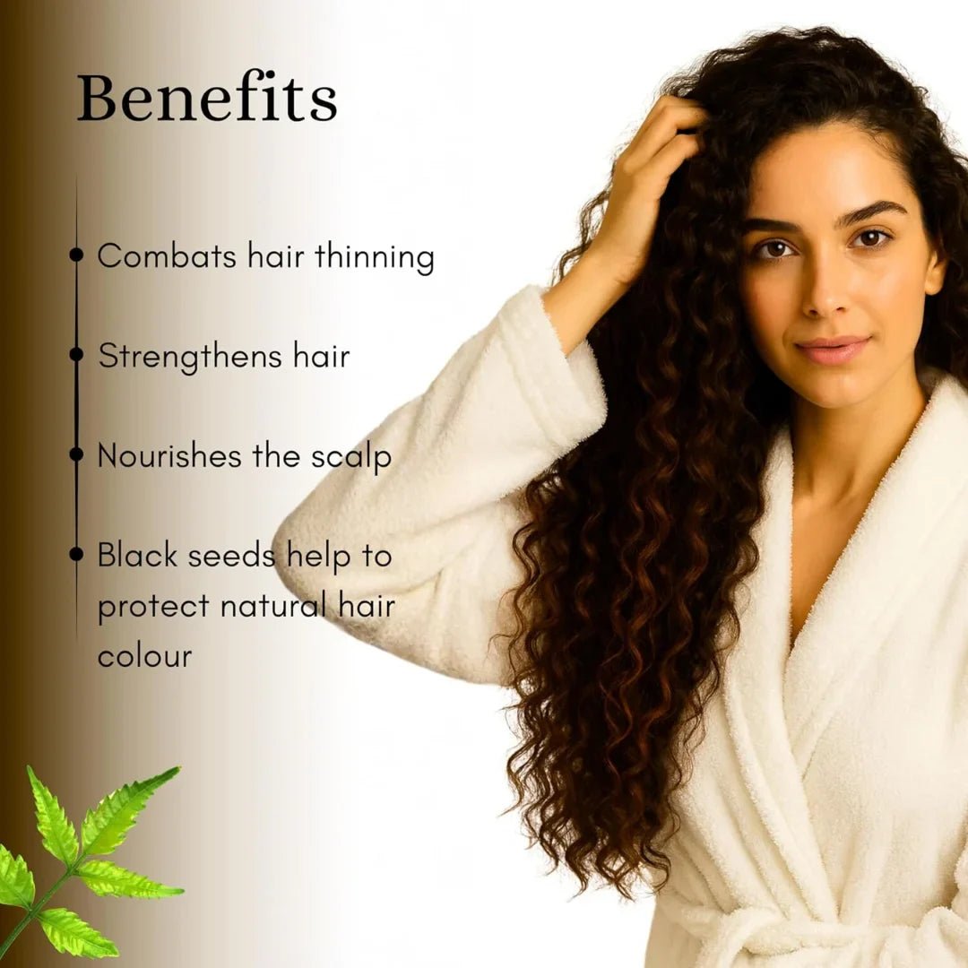 SHOWSTOPPERAMLA&BLACKSEEDSPARY - Enchanting Showstopper Amla & Black Seed Hair Spray for Hair Fall Control, Hair Growth Support & Scalp Nourishment | Root Strengthening Leave - In... - Looknstyle
