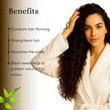 SHOWSTOPPERAMLA&BLACKSEEDSPARY - Enchanting Showstopper Amla & Black Seed Hair Spray for Hair Fall Control, Hair Growth Support & Scalp Nourishment | Root Strengthening Leave - In... - Looknstyle