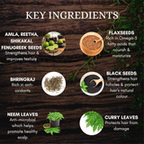 SHOWSTOPPERAMLA&BLACKSEEDSPARY - Enchanting Showstopper Amla & Black Seed Hair Spray for Hair Fall Control, Hair Growth Support & Scalp Nourishment | Root Strengthening Leave - In... - Looknstyle