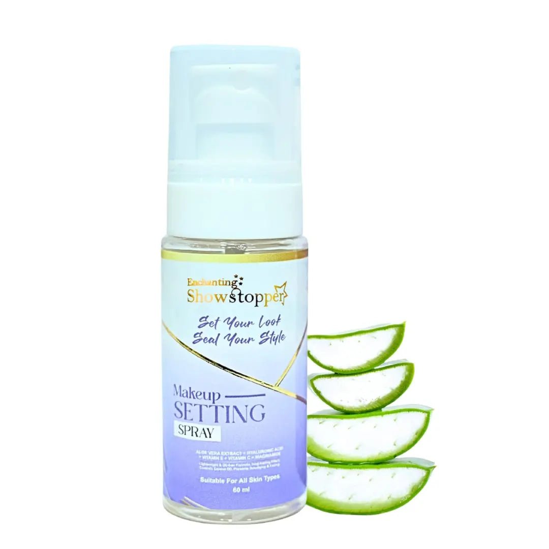 SHOWSTOPPERSETTINGSPRAY - Enchanting Showstopper Makeup Setting Spray, Long - Lasting Makeup Fixer | Lightweight Oil - Free Mist for All - Day Hold, Hydrating, Smudge - Proof & Shine.. - Looknstyle
