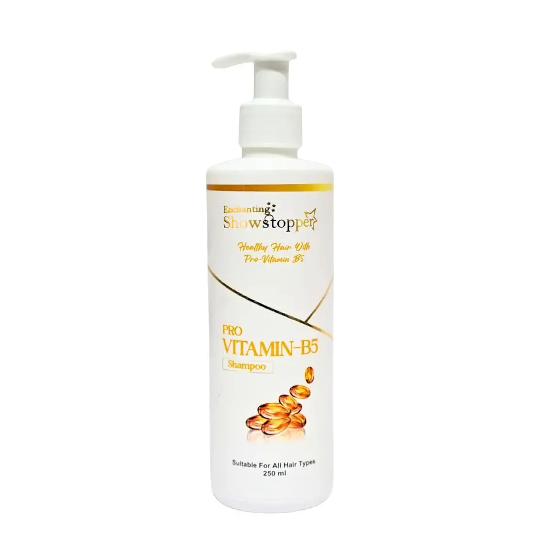 SHOWSTOPPERVITAMIN-B5 - Enchanting Showstopper Pro - Vitamin B5 Shampoo for Hair Strengthening & Moisture Lock | Hydrating Daily Care for Smooth, Shiny Hair | Gentle Cleansing... - Looknstyle